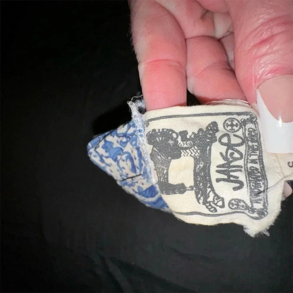 Jaase Women's XS Blue Floral Maxi Skirt Flowy Drawstring Festival - Picture 4 of 9